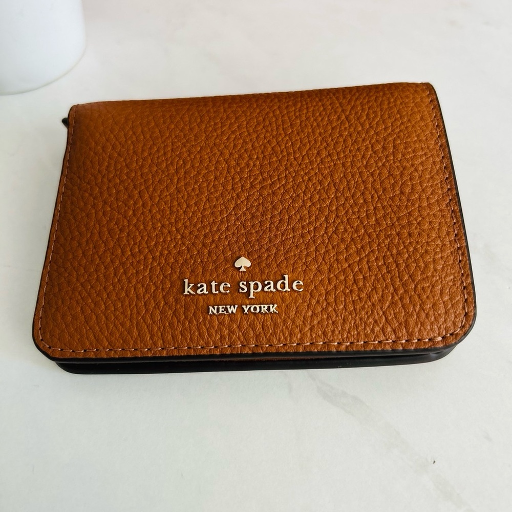 Kate Spade Brown Leather Bifold wallet